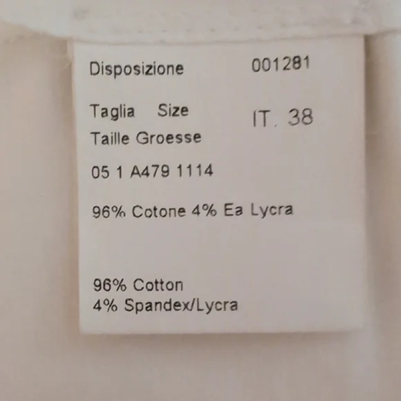 Piazza Sempione White Knit Sleeveless Dress - Picture 7 of 8